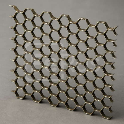 Гексагональная сетка HM-03 (1000х2000х20х2) AISI 304