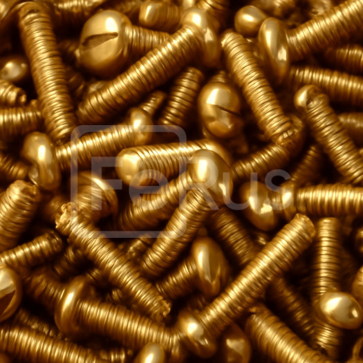 Винт латунный М16 шаг резьбы 1,5 мм ЛС59-1 ГОСТ 1759.0-87