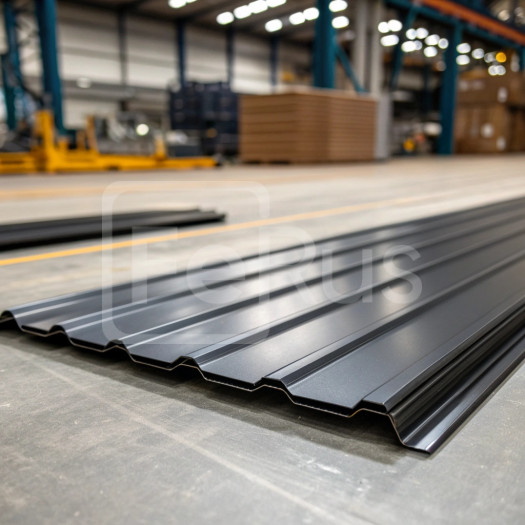 Профнастил С8 полиэстер (Zn100-180) 0,3х1150х800 мм, RAL 9005